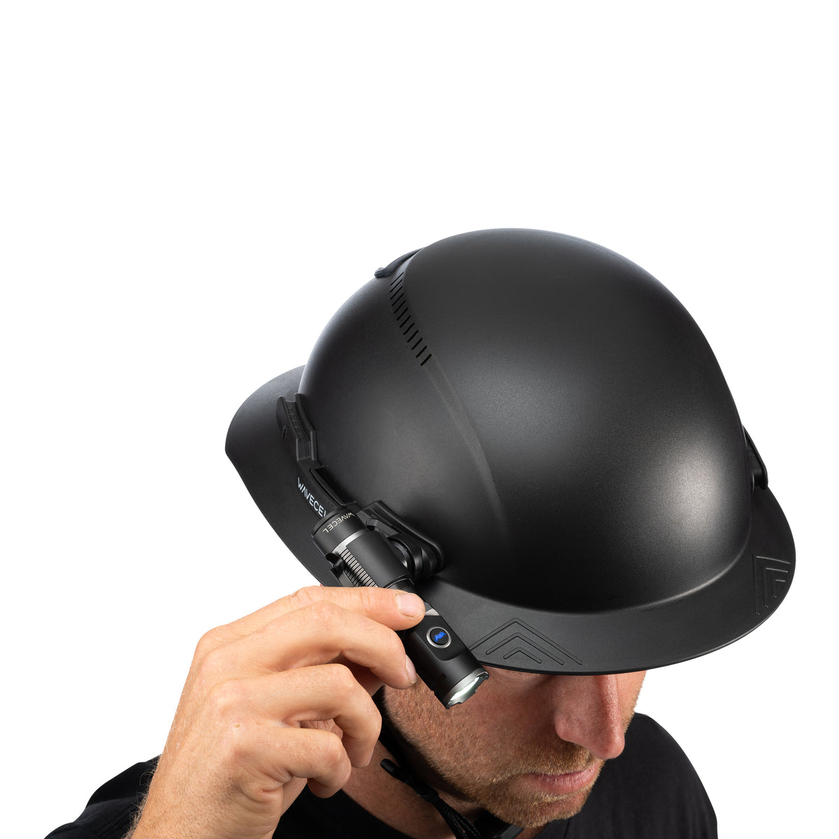 Flashlight Rail-Clip for Resolve FullBrim Helmet