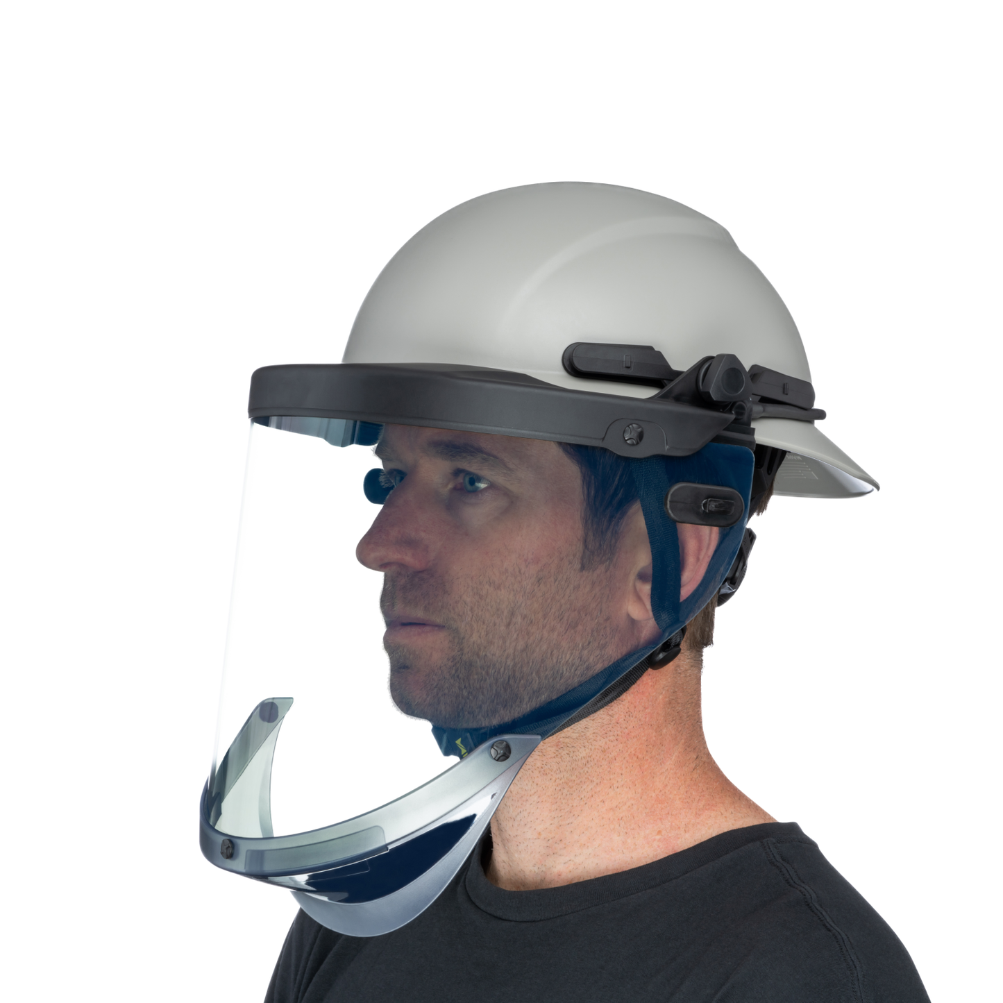 ARC Shield Bracket w/ 12-Cal Visor for Resolve FullBrim Helmet
