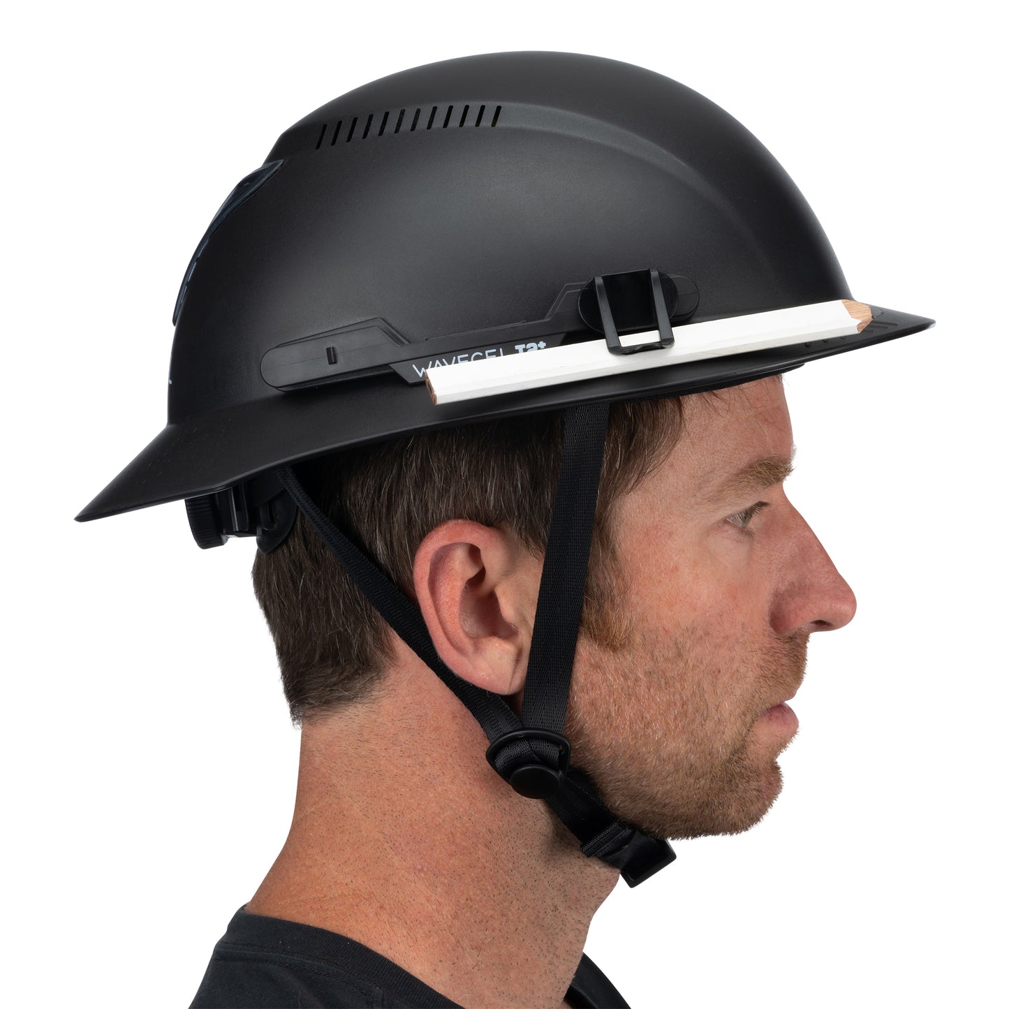 Rail-Mounted Pen Clip for Resolve FullBrim Helmet